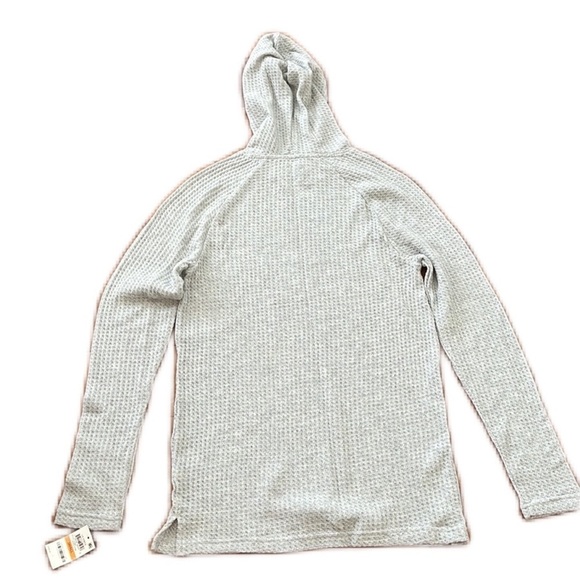 American Rag very lightweight silver color hoodie for men Size:S - Picture 2 of 9